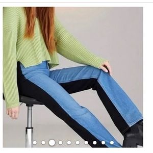 Pac Sun 2 tone jeans